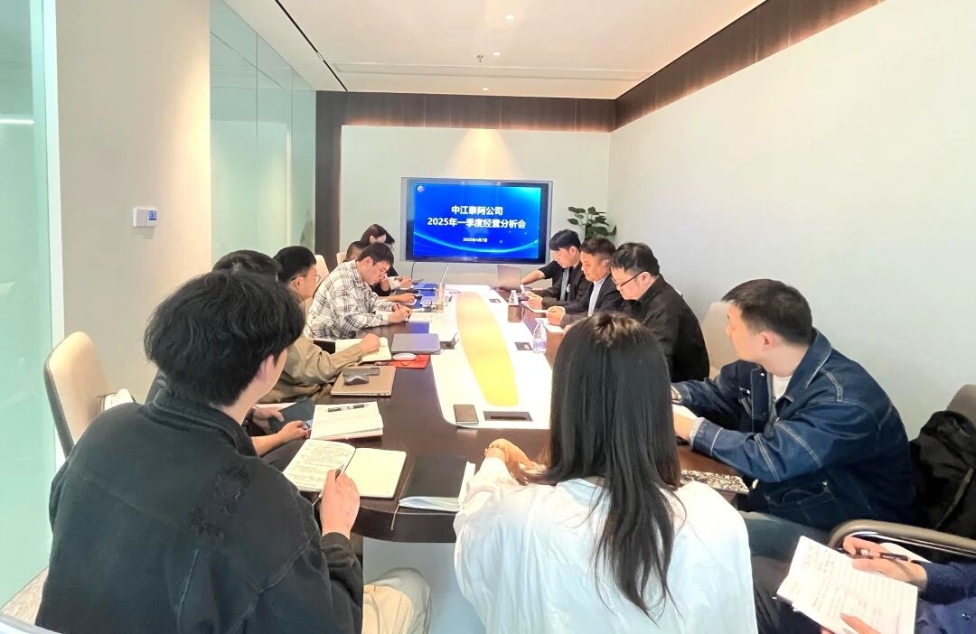 中江泰阿公司召开2025年一季度经营分析会